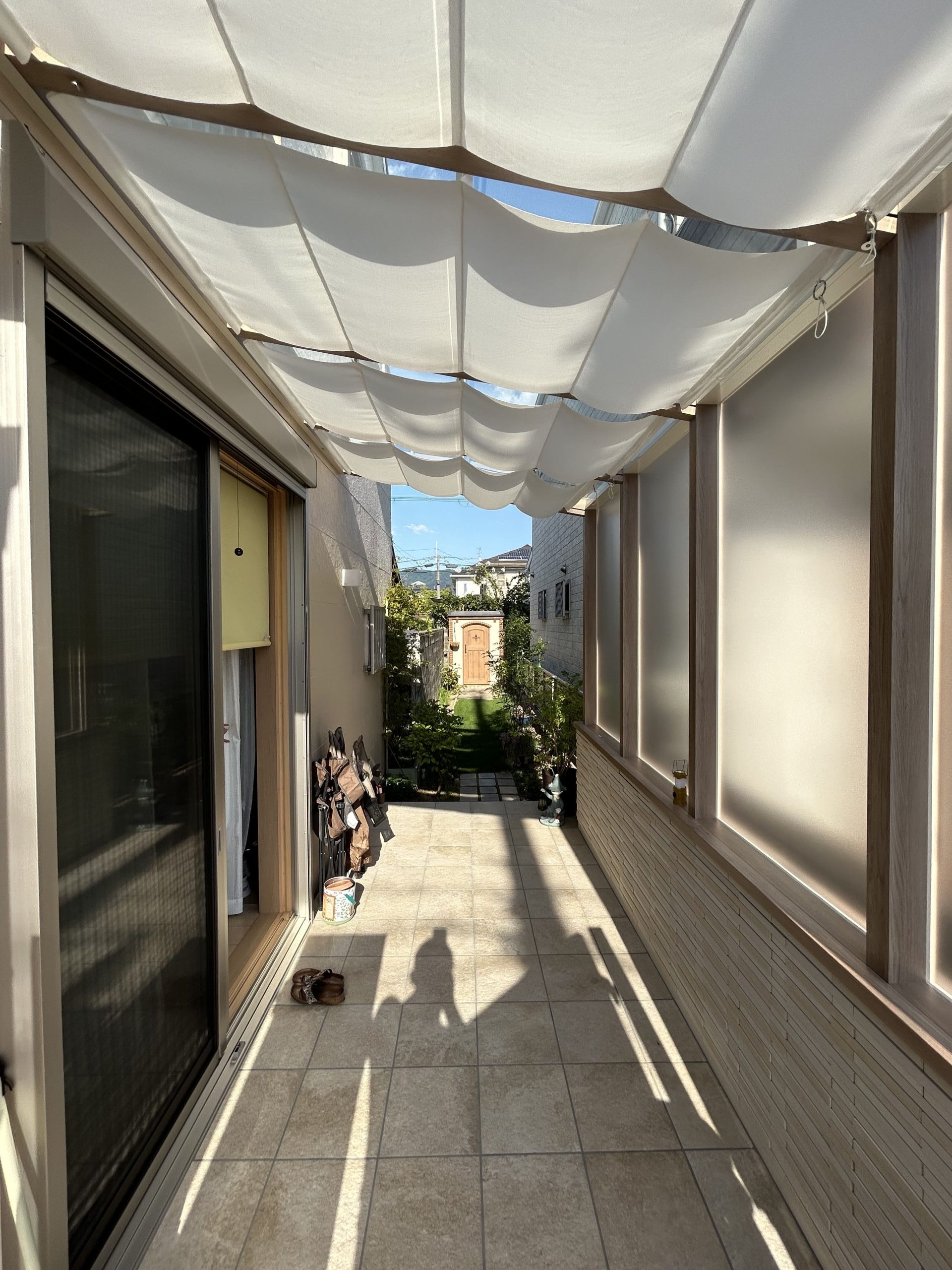 室内でも室外でも日向ぼっこができるお家