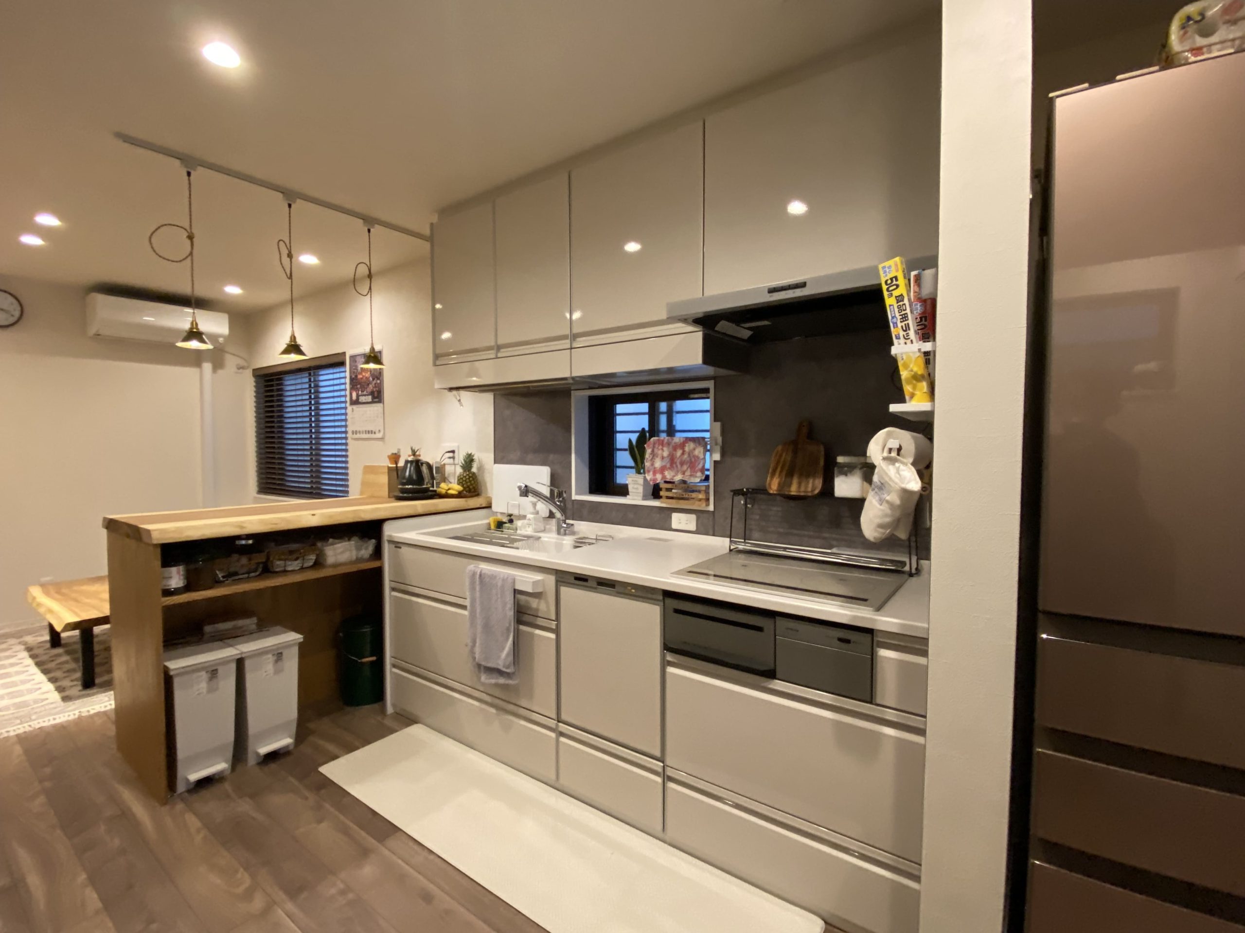 築50年 リノベーション 2間間口、縦に長ーいお家大改造